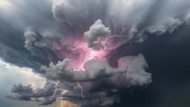 Vart är åskan när det blixtrar