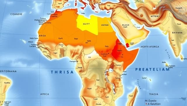 Vart ligger Egypten på världskartan