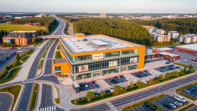 Var ligger Mall of Scandinavia