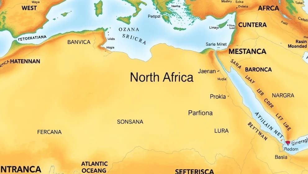 Vart ligger Marocko på kartan