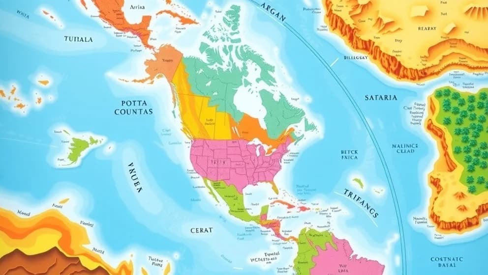 Vart ligger Mexico egentligen