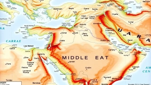 Vart ligger Palestina på världskartan