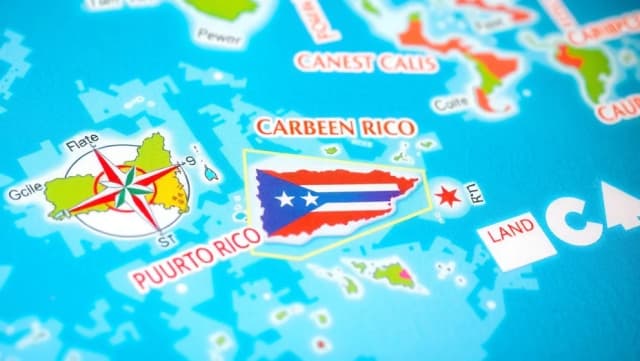 Vart ligger Puerto Rico på kartan