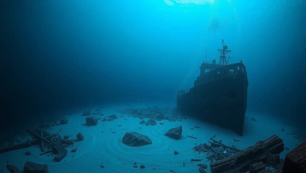 Vart ligger Titanic på havsbotten
