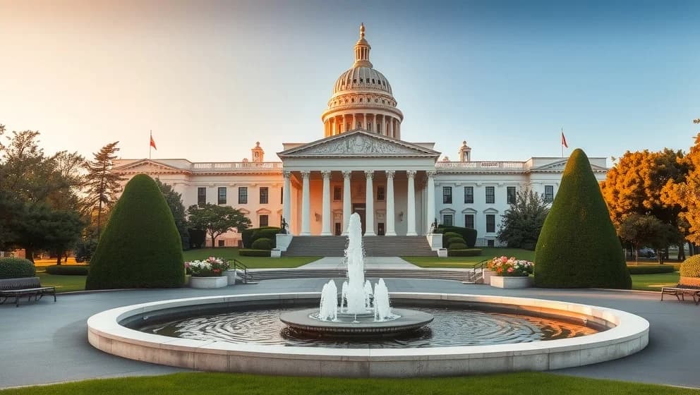 Vart ligger Vita huset egentligen